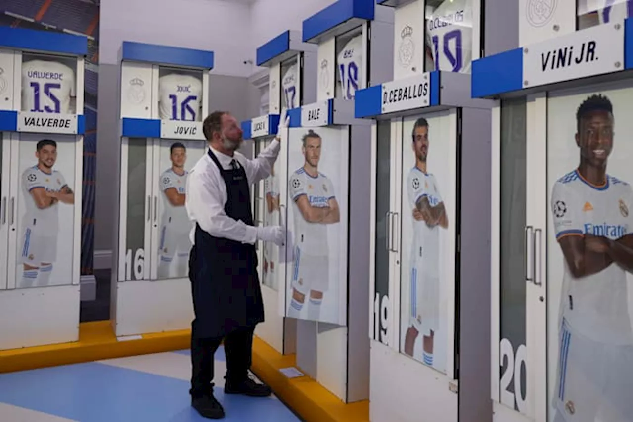 Lockers used by Ronaldo, Beckham and other Real Madrid stars are up for auction