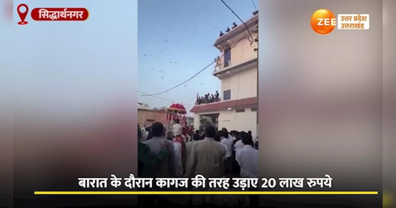 Wedding Video: कागज की तरह हवा में उड़ा दिए लाखों रुपये, शादी का ये वीडियो देख फटी रह जाएगी आंखें!