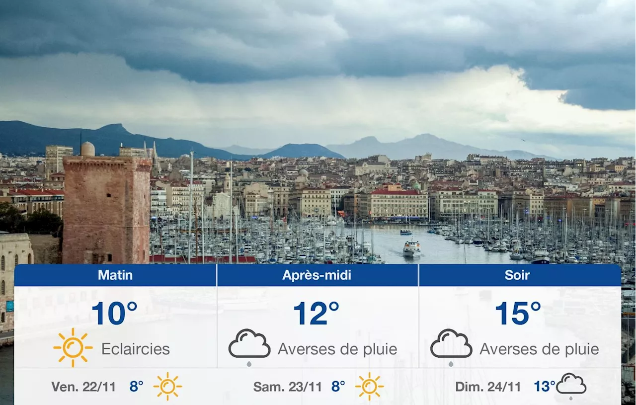 Météo Marseille: prévisions du jeudi 21 novembre 2024