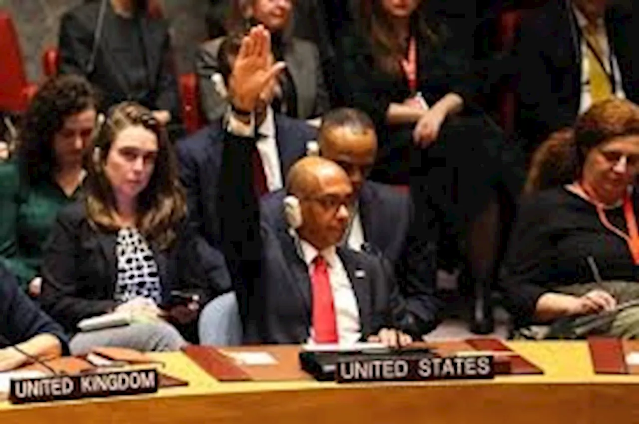 US vetoes UN Security Council resolution over Gaza ceasefire.