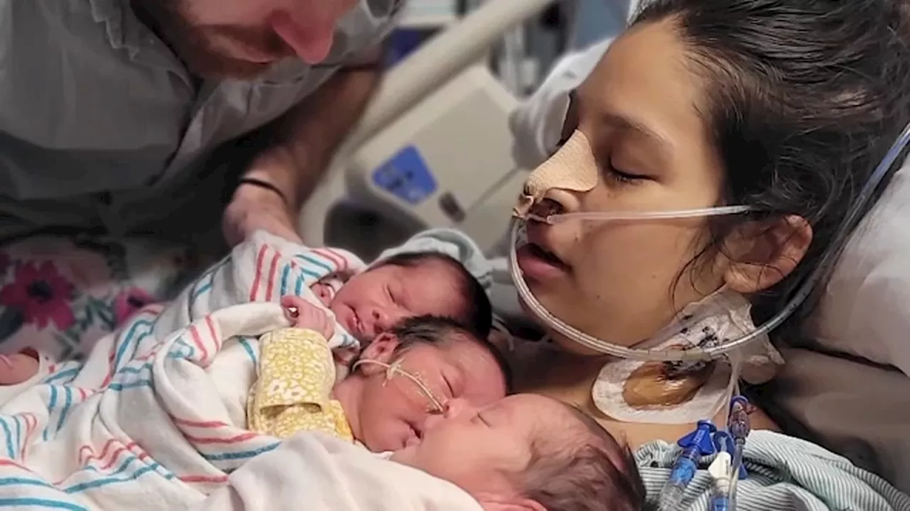 Tomball mom forgets giving birth to triplets after being declared 'clinically dead' during delivery