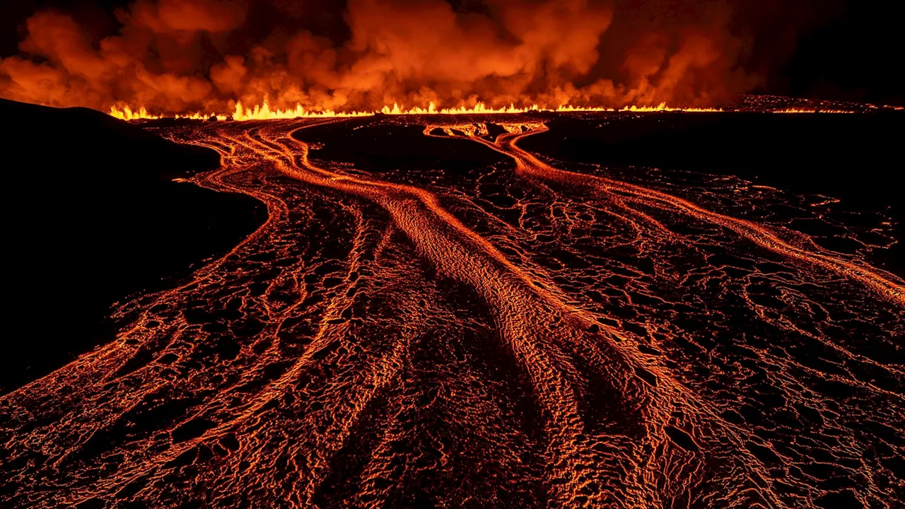 Volcano on Iceland's Reykjanes Peninsula erupts for the 7th time in a year