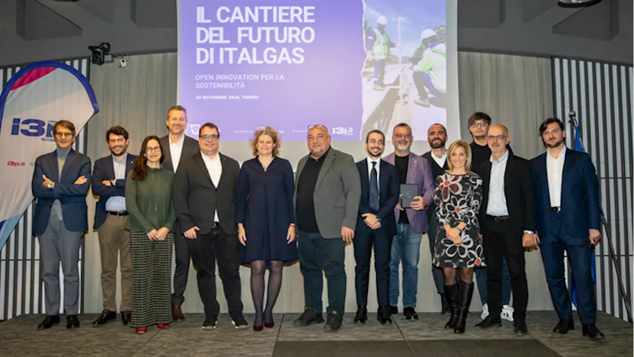 Italgas e I3P supportano le imprese per innovazione tecnologica