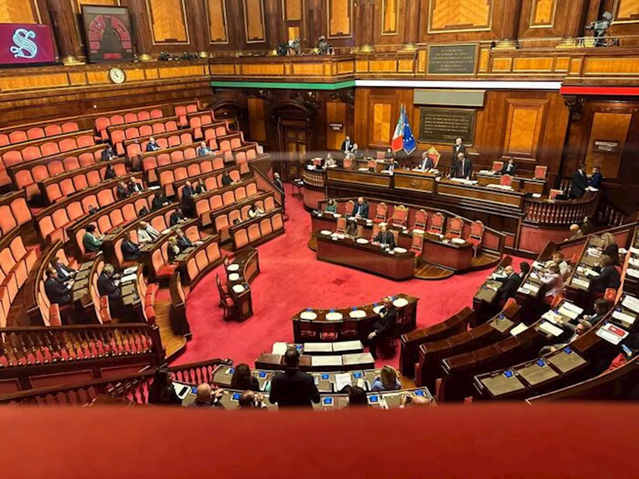 'Question time' al Senato con i ministri Salvini, Lollobrigida e Abodi