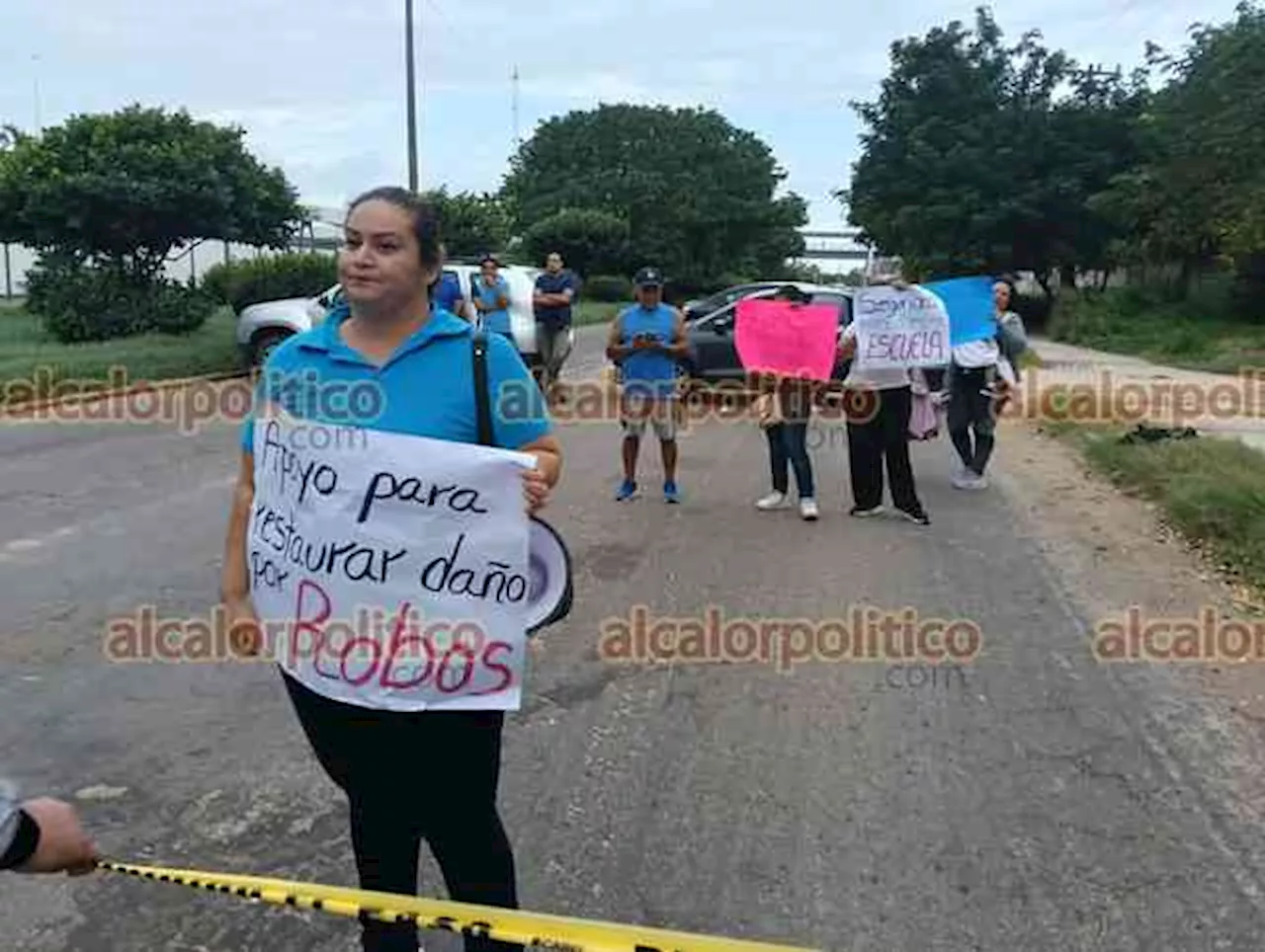 Padres de familia del CAIC exigen mayor seguridad ante constantes robos