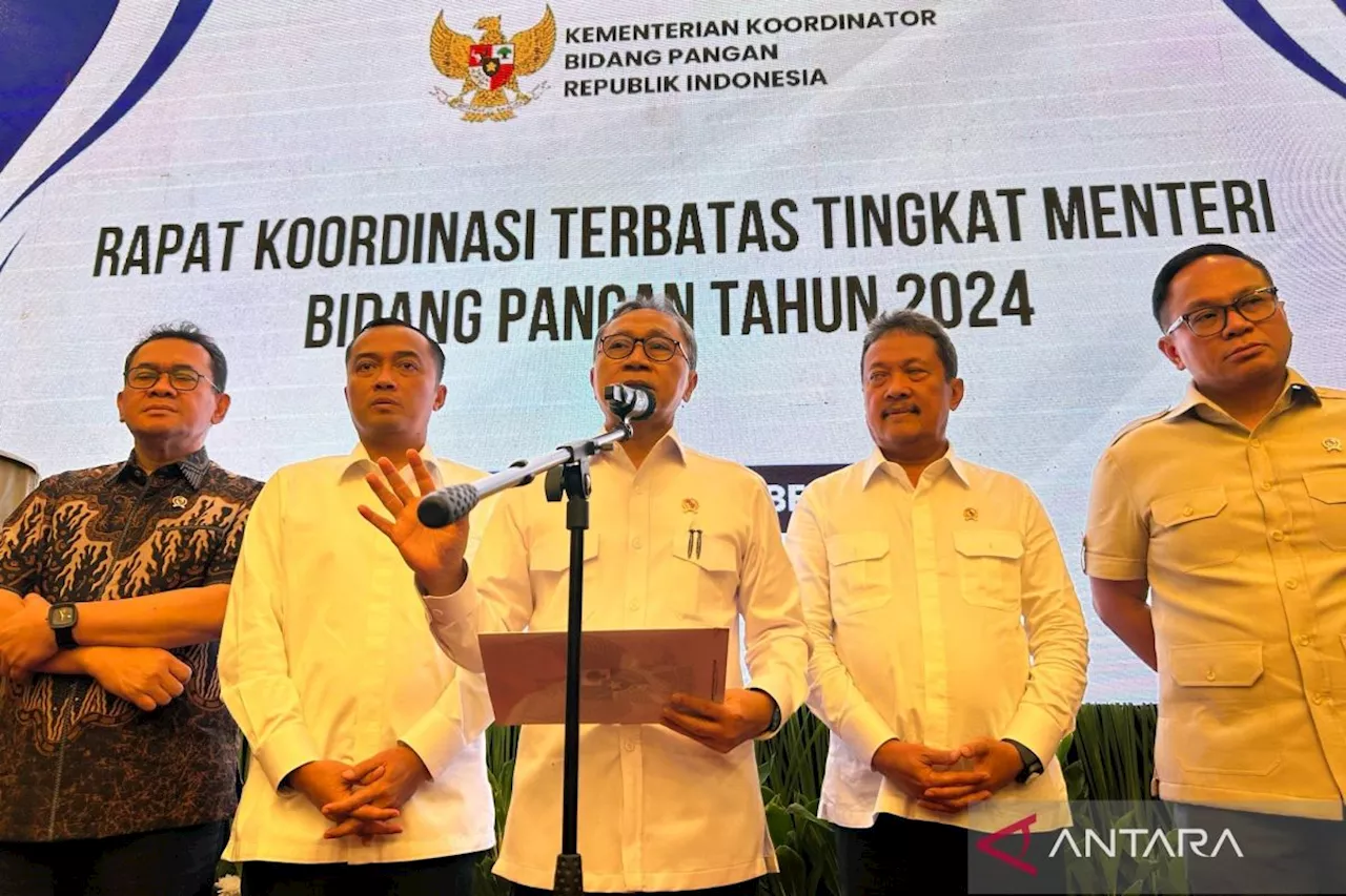 Menko Zulkifli Hasan sebut swasembada pangan dipercepat jadi 2027