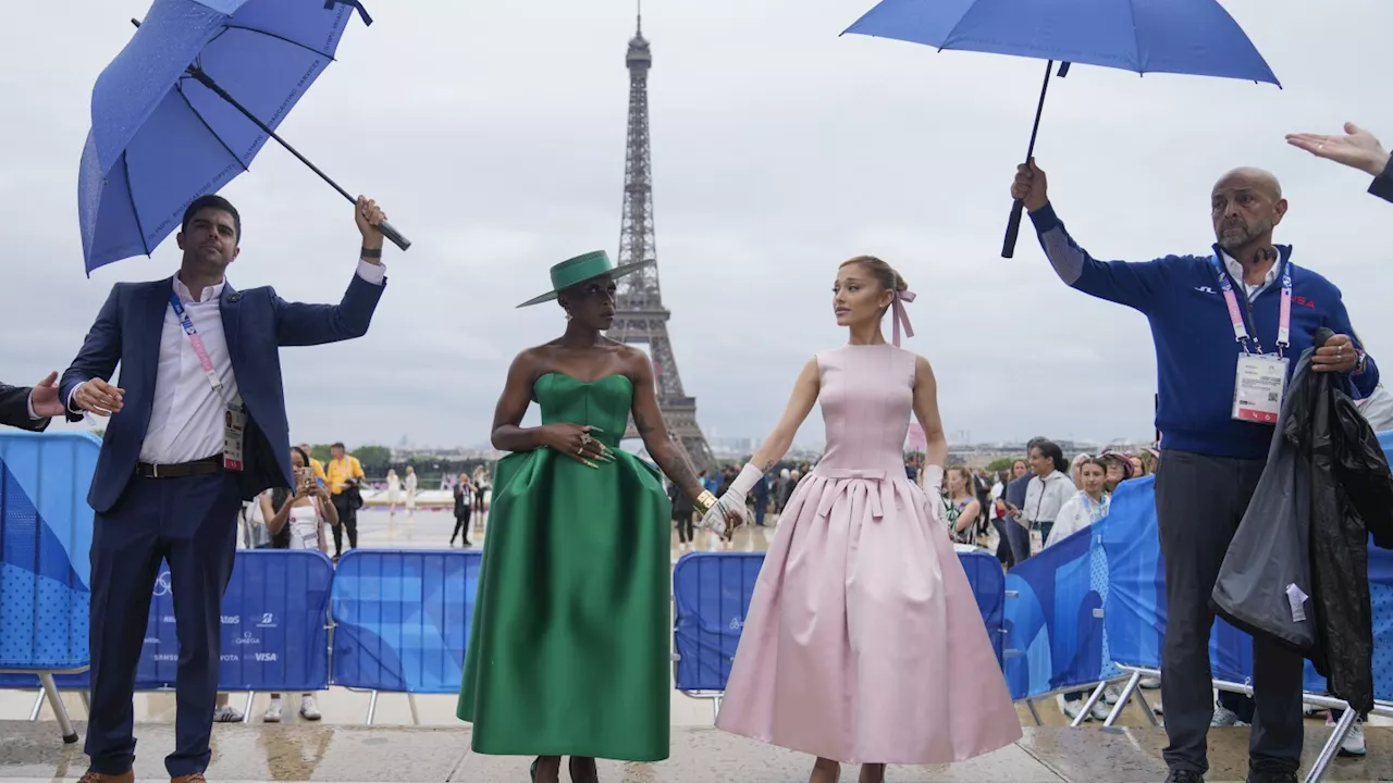 AP PHOTOS: Cynthia Erivo and Ariana Grande cut a 'Wicked' swath around the world