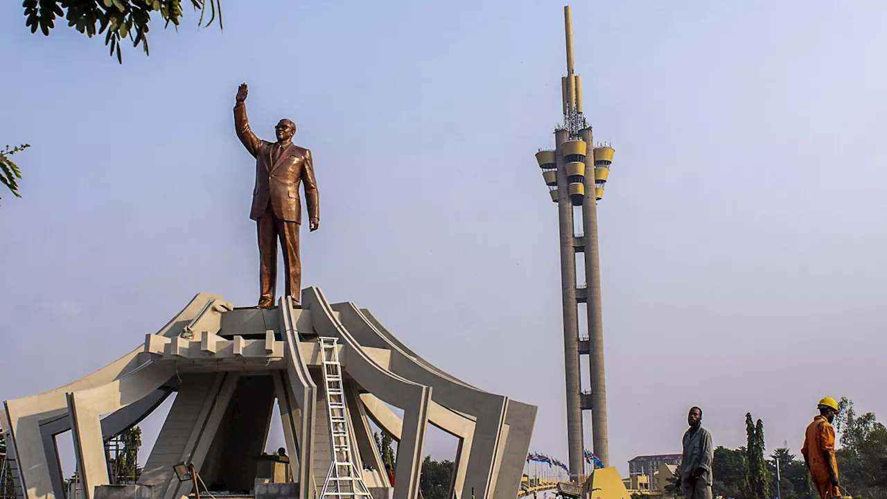 Congolese police arrest 6 suspects over break-in into mausoleum of late independence hero Lumumba