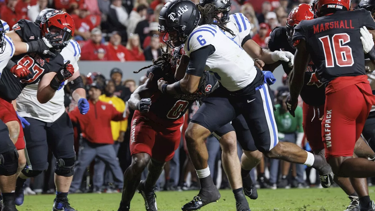 Duke chases win No. 8 while Virginia Tech goes for bowl eligibility on Saturday night in the ACC