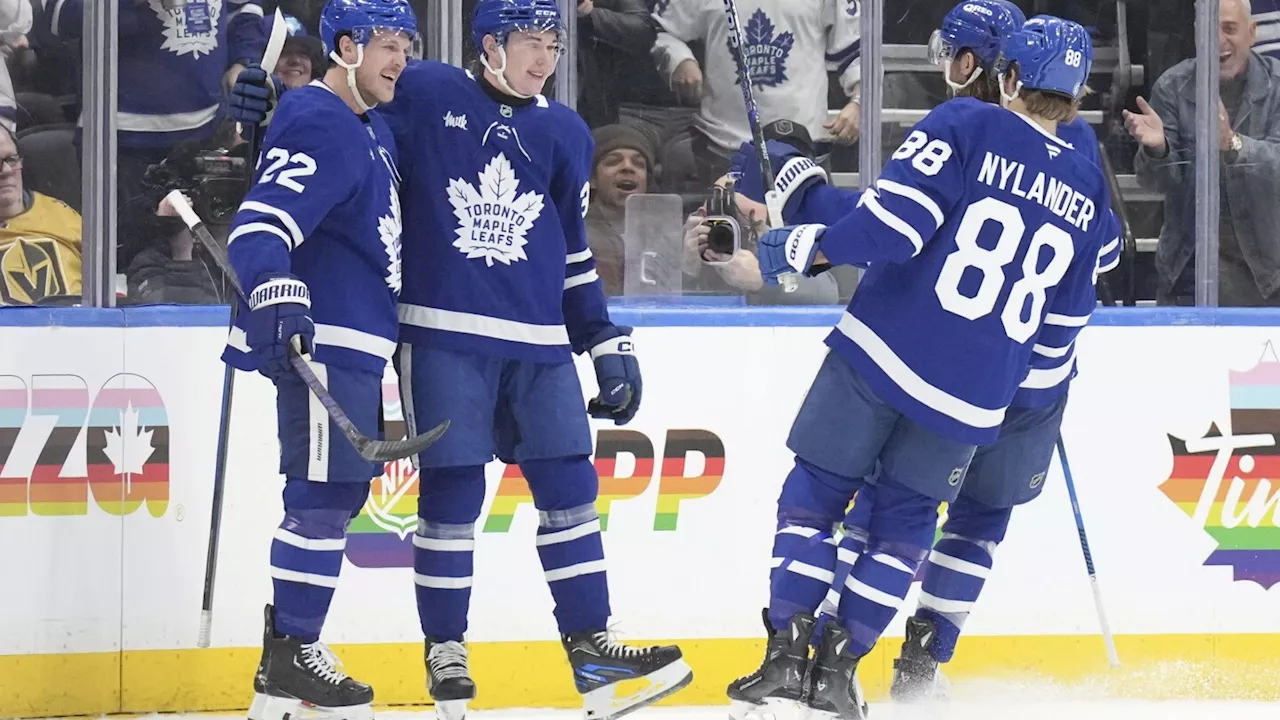 Maple Leafs defeat Vegas Golden Knights 3-0 but lose Matthew Knies in the process