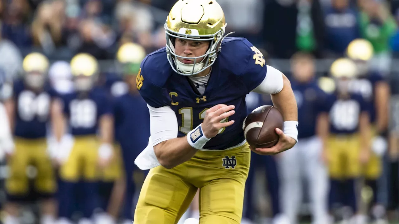 No. 6 Notre Dame chasing playoff spot, No. 18 Army tries to stay unbeaten in Yankee Stadium matchup