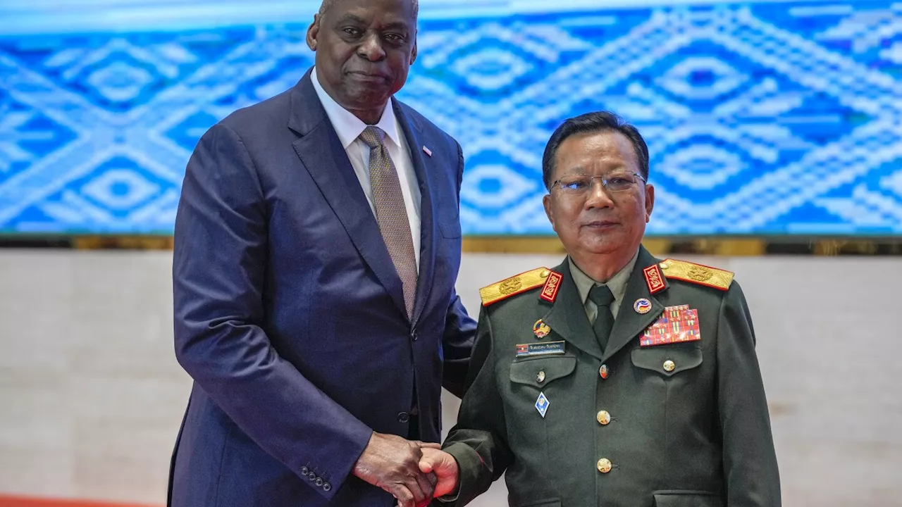 Southeast Asian defense chiefs discuss regional security with US, China and other partner nations