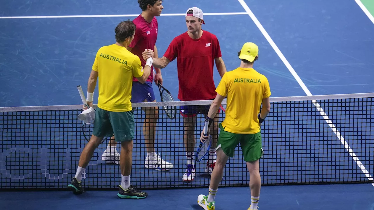 US Davis Cup captain Bob Bryan's last-minute doubles switch doesn't work in loss to Australia