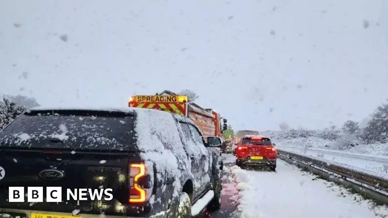 New warnings after Cornwall hit by snow disruption