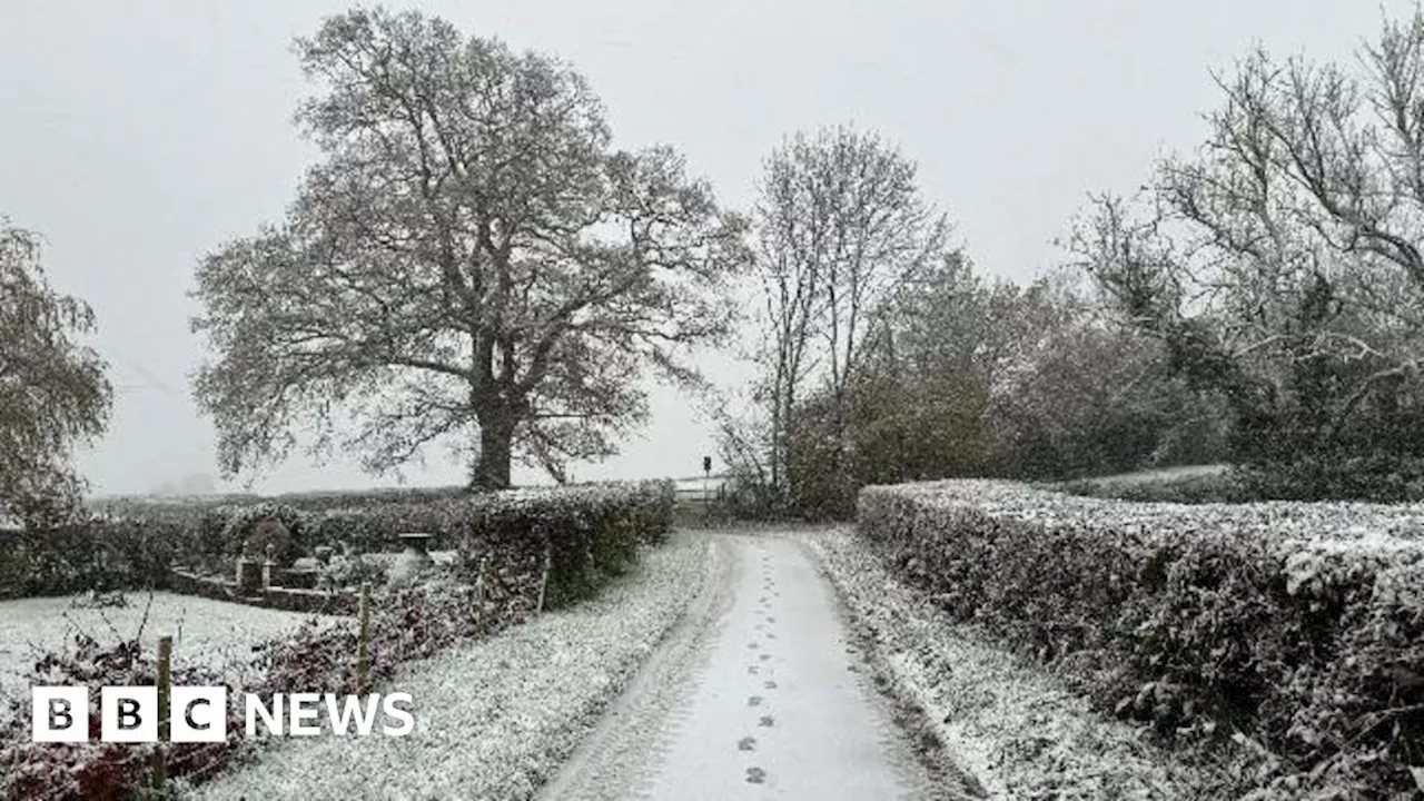 Yellow weather warning in place for snow across areas in Somerset