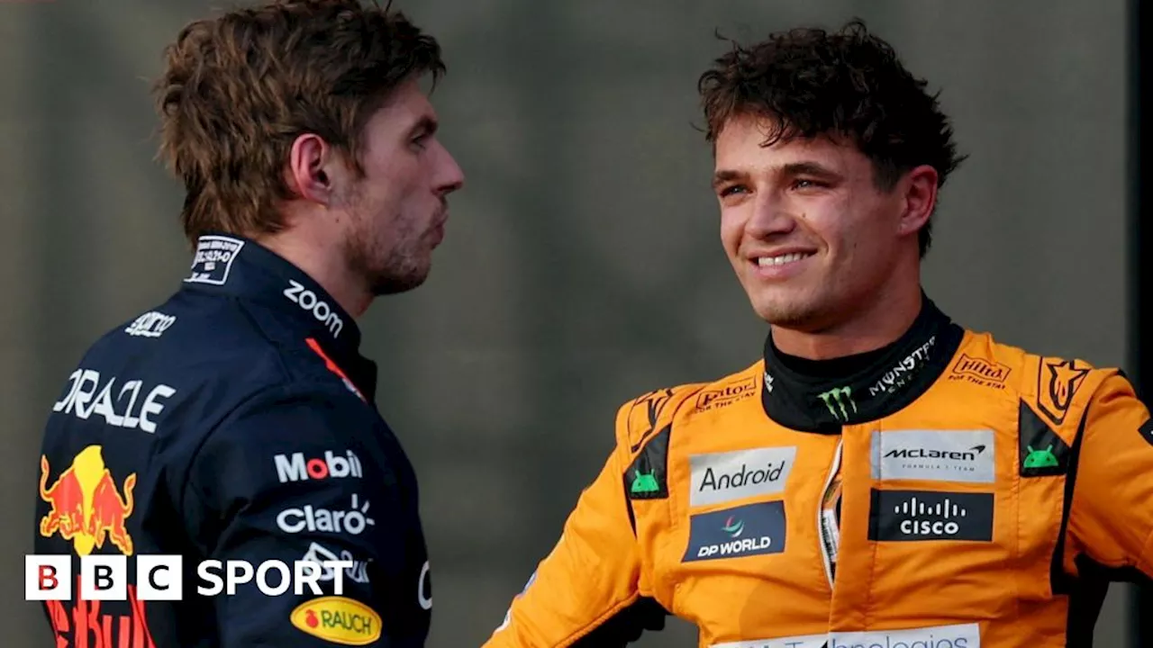 Las Vegas Grand Prix: Lando Norris 'wasn't ready' for Max Verstappen title fight