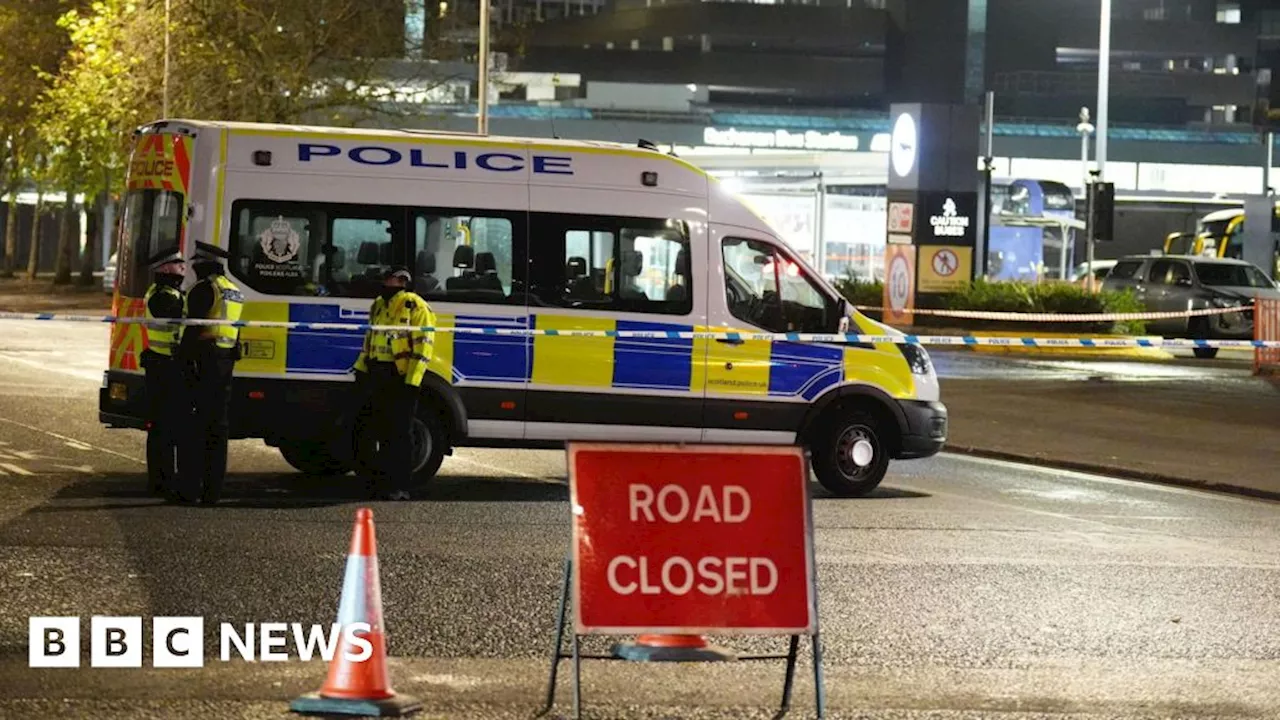 Three arrested men released after Glasgow bus station bomb scare