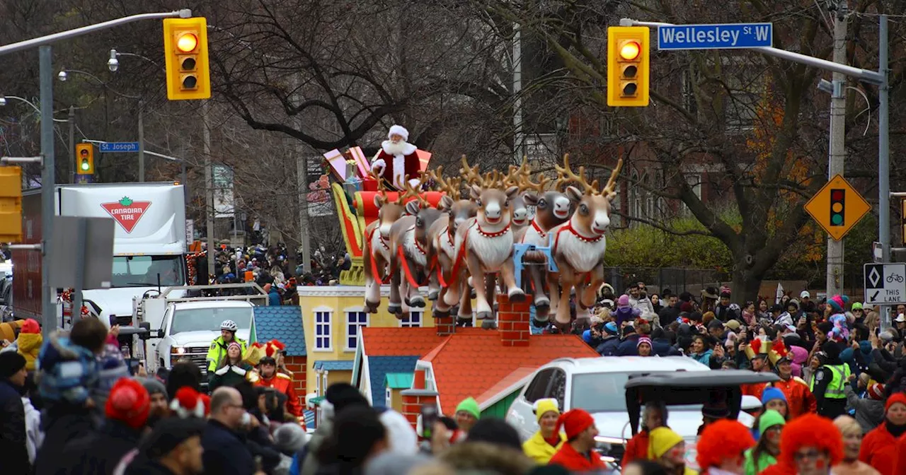 Santa Claus Parade route and road closures in Toronto for 2024