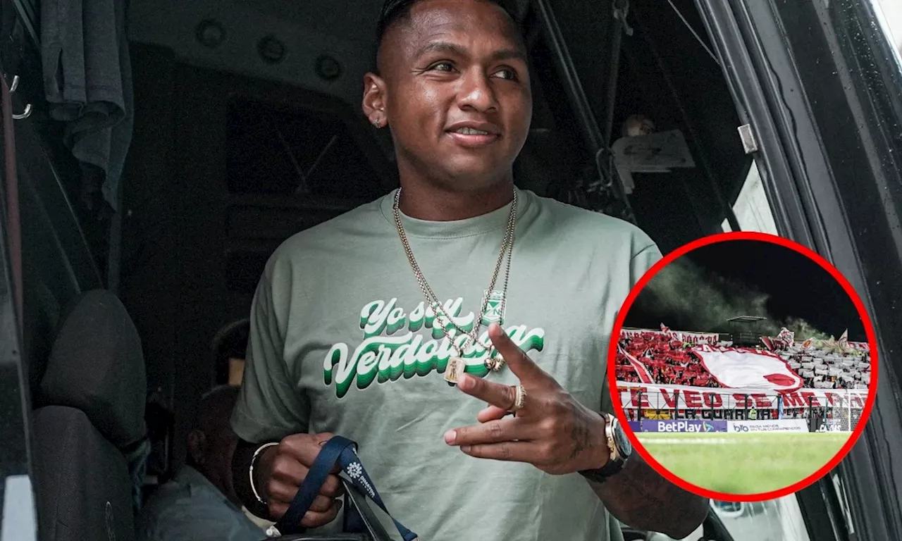 Alfredo Morelos tira fuerte pulla que molesta a hinchas de Santa Fe; verdes lo apoyan