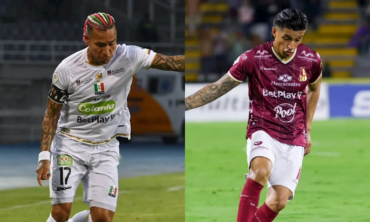  Once Caldas vs. Deportes Tolima: vea gratis los cuadrangulares de Liga