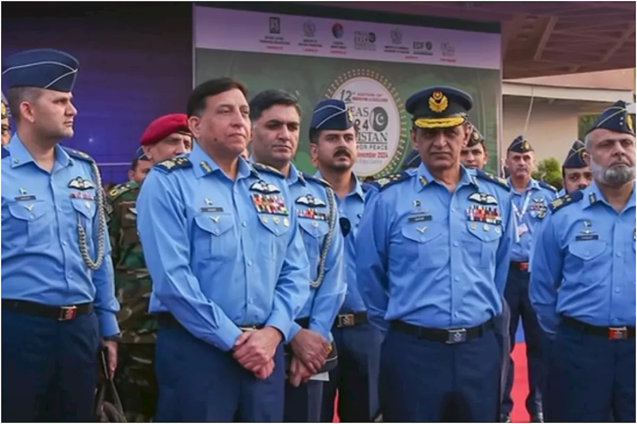 Air Chief Zaheer Ahmed visits 12th edition of IDEAS-2024