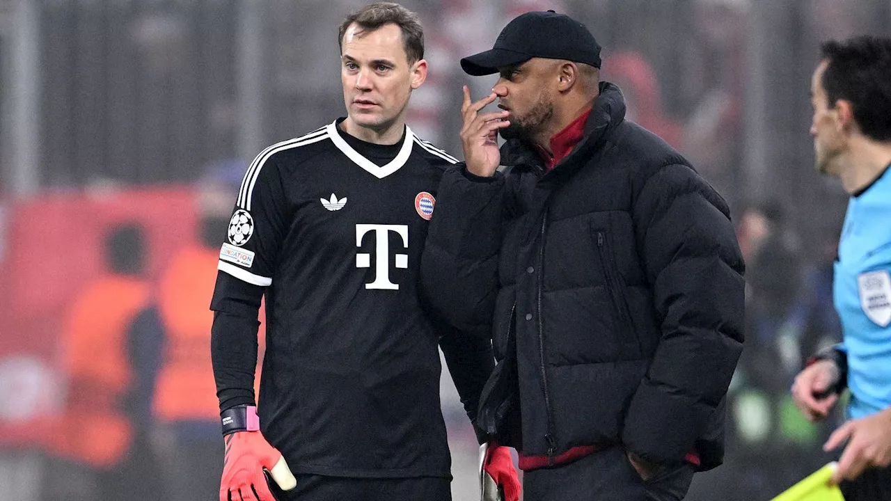 Fußball Bundesliga: FC Bayern Coach Kompany zum Duell gegen FC Augsburg: Neuer-Einsatz offen