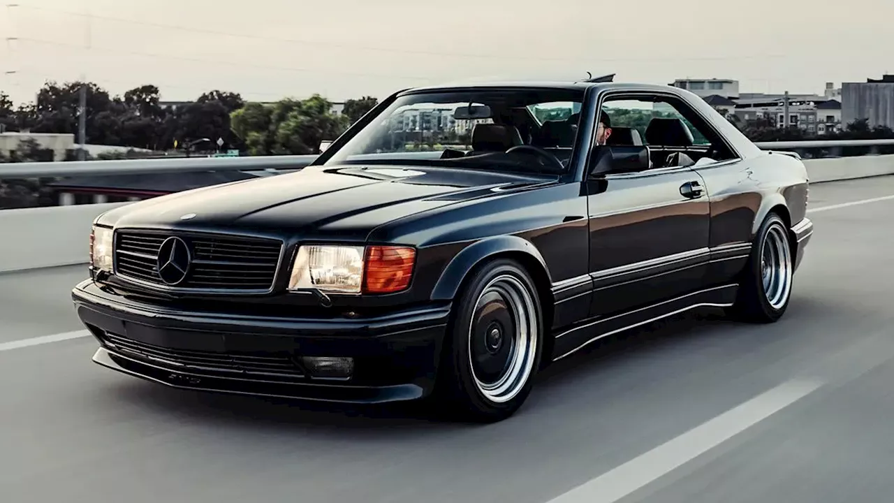 Rare AMG 560SEC Widebody Stirs Collector Frenzy On Bring A Trailer