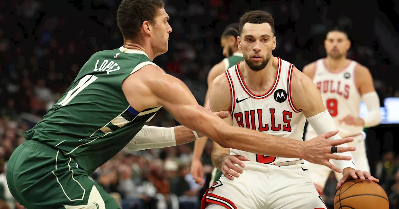 Bulls pull within one point in the third, but go on to lose big to Bucks