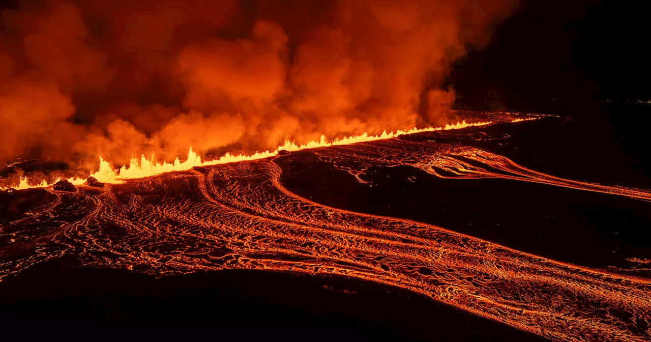 Iceland volcano flares up in 7th eruption in a year, Grindavík evacuates residents