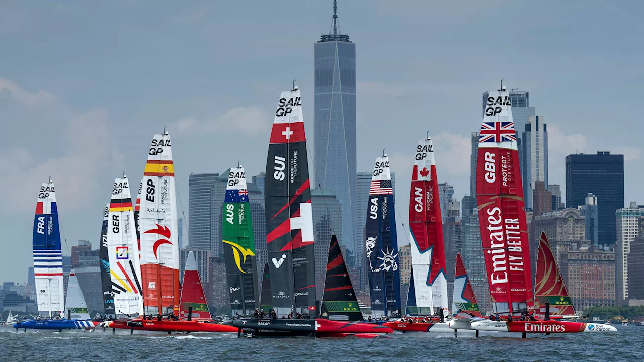 SailGP signs Rolex as first title partner of its global sailing ...