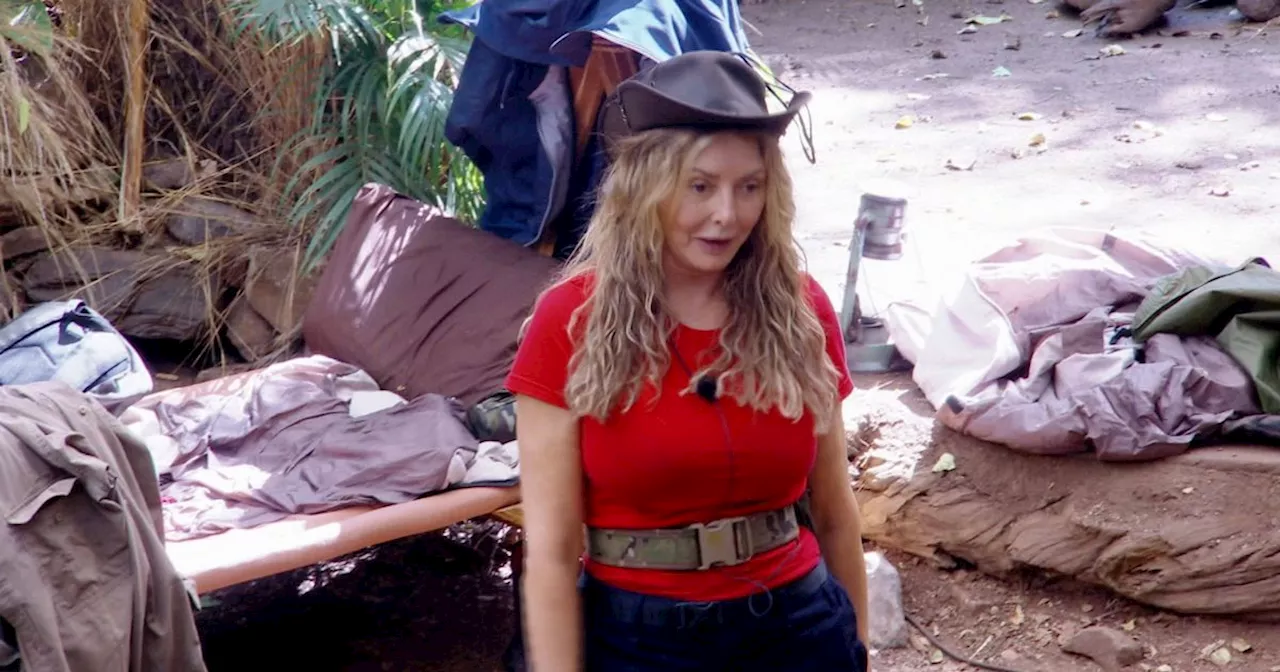 Carol Vorderman reacts to I'm A Celebrity contestant's crush