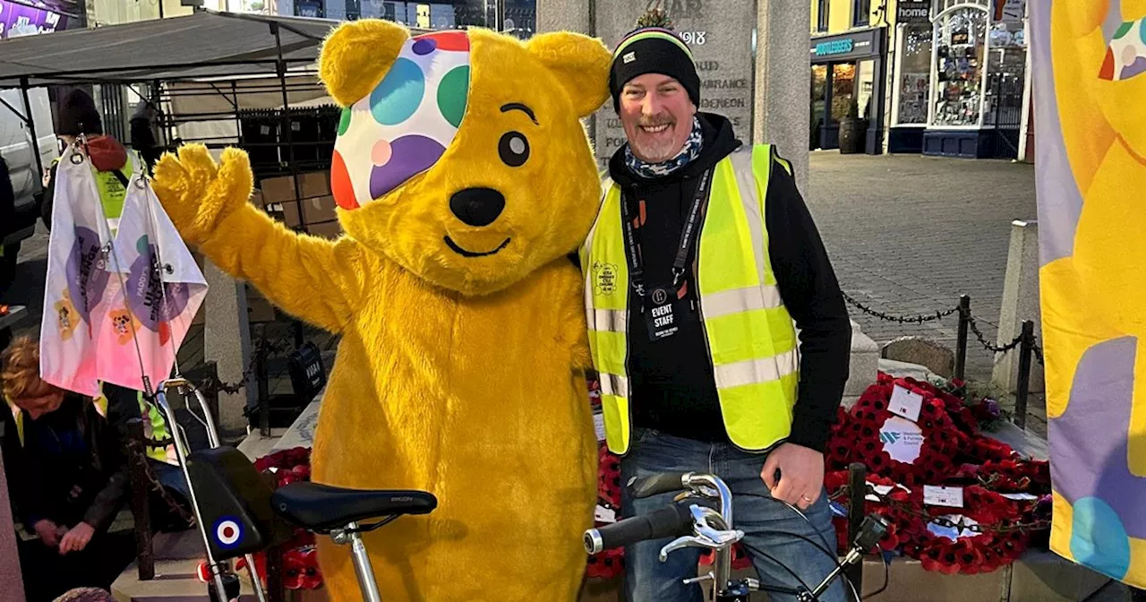 Kinross man was Mr Fix-it for Paddy McGuinness's Children In Need bike marathon