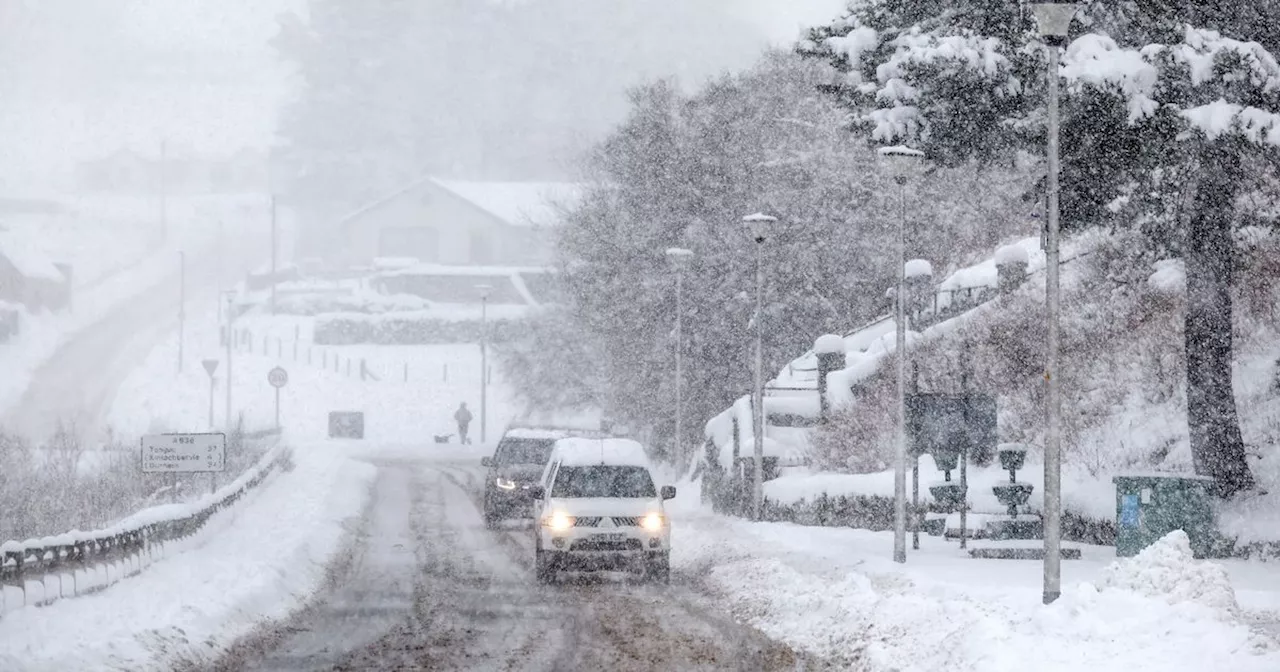 Scotland hit with another snow warning as amber alert issued for Saturday