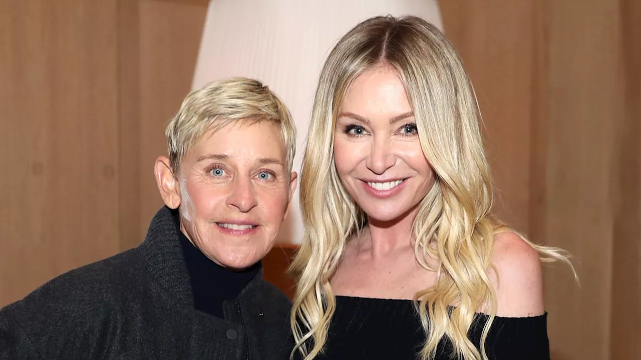 Ellen DeGeneres and Portia de Rossi moving to ENGLAND after Trump win as they become latest stars to...