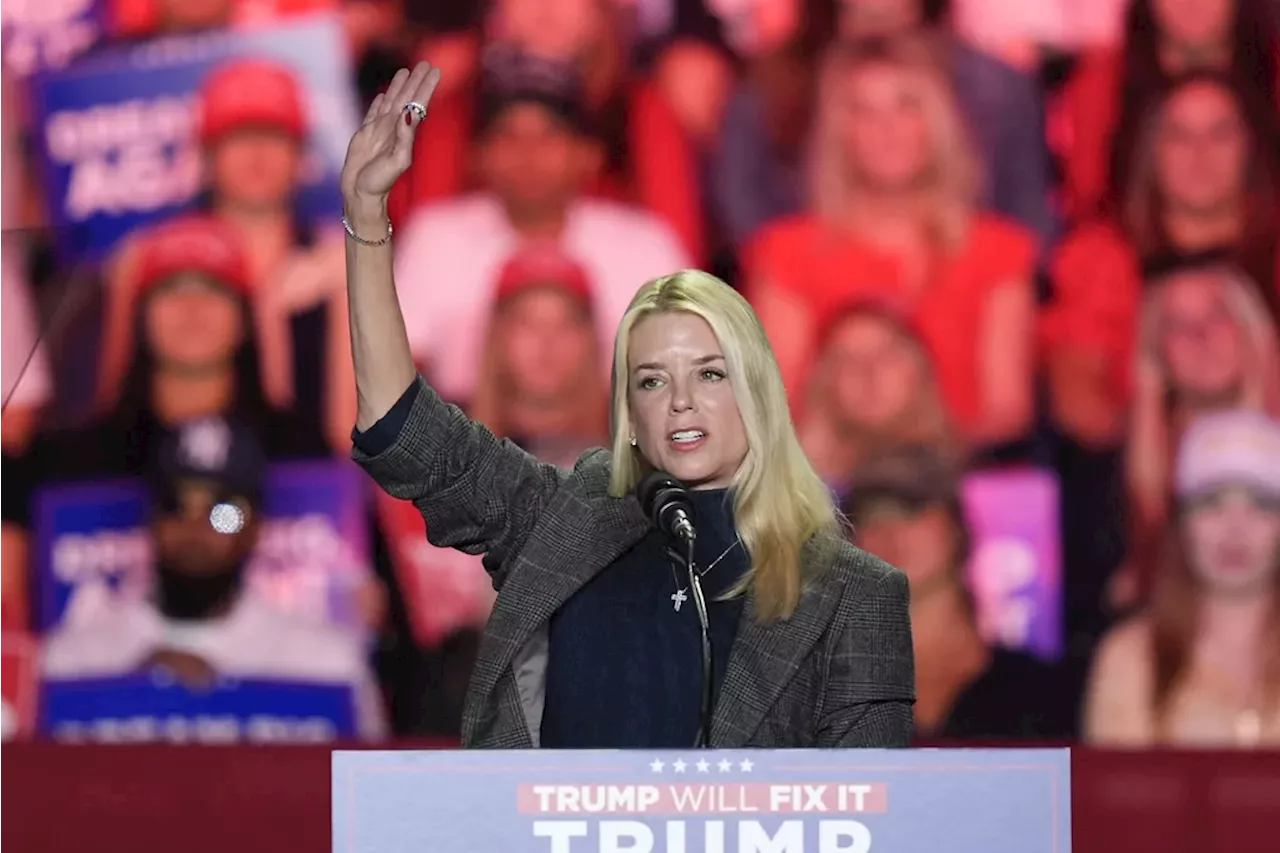 Trump announces Pam Bondi as next attorney general pick