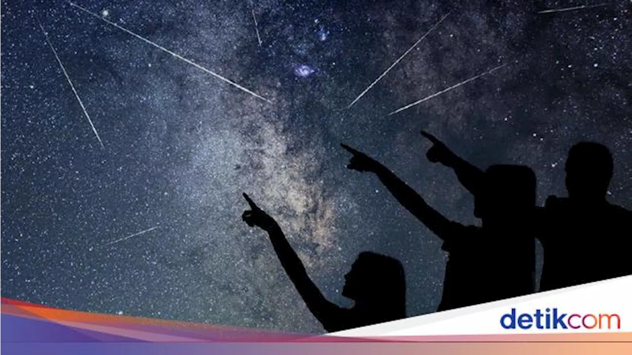 Asyik! Langit Indonesia Bakal Dilewati Hujan Meteor Malam Ini