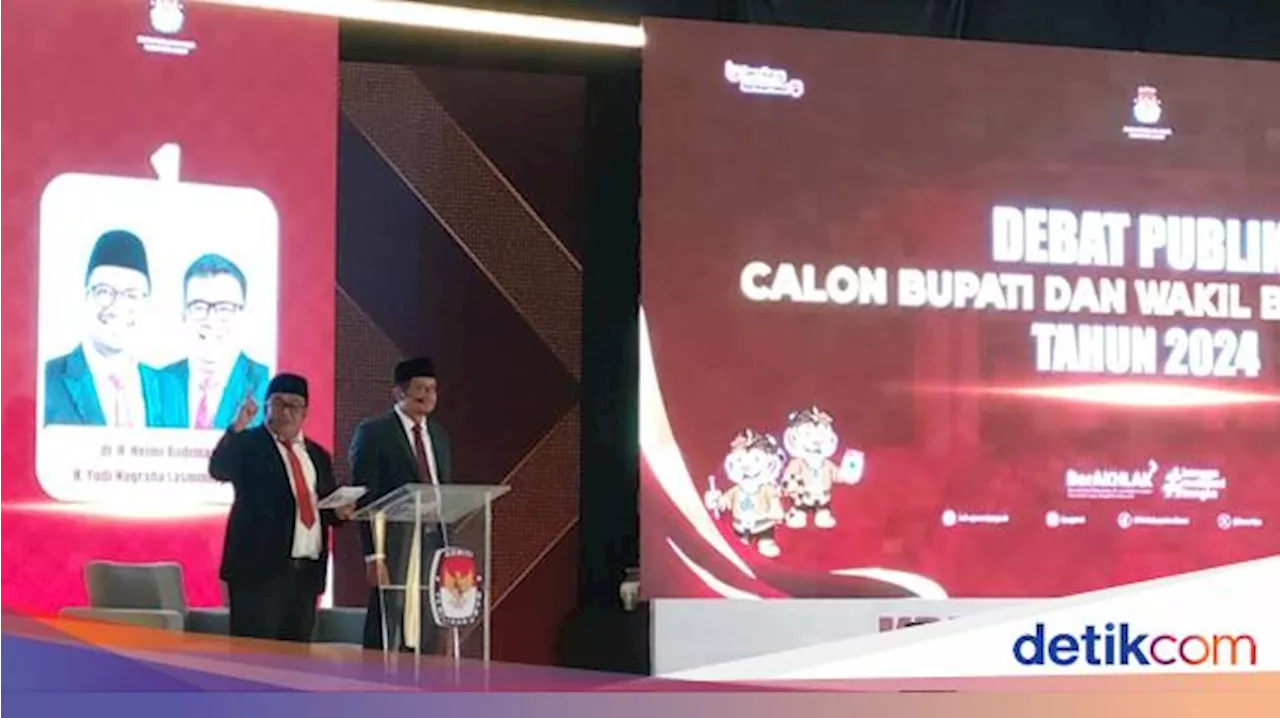 Debat Pilbup Garut: Helmi-Yudi Bicara Prestasi 10 Tahun Kepemimpinan