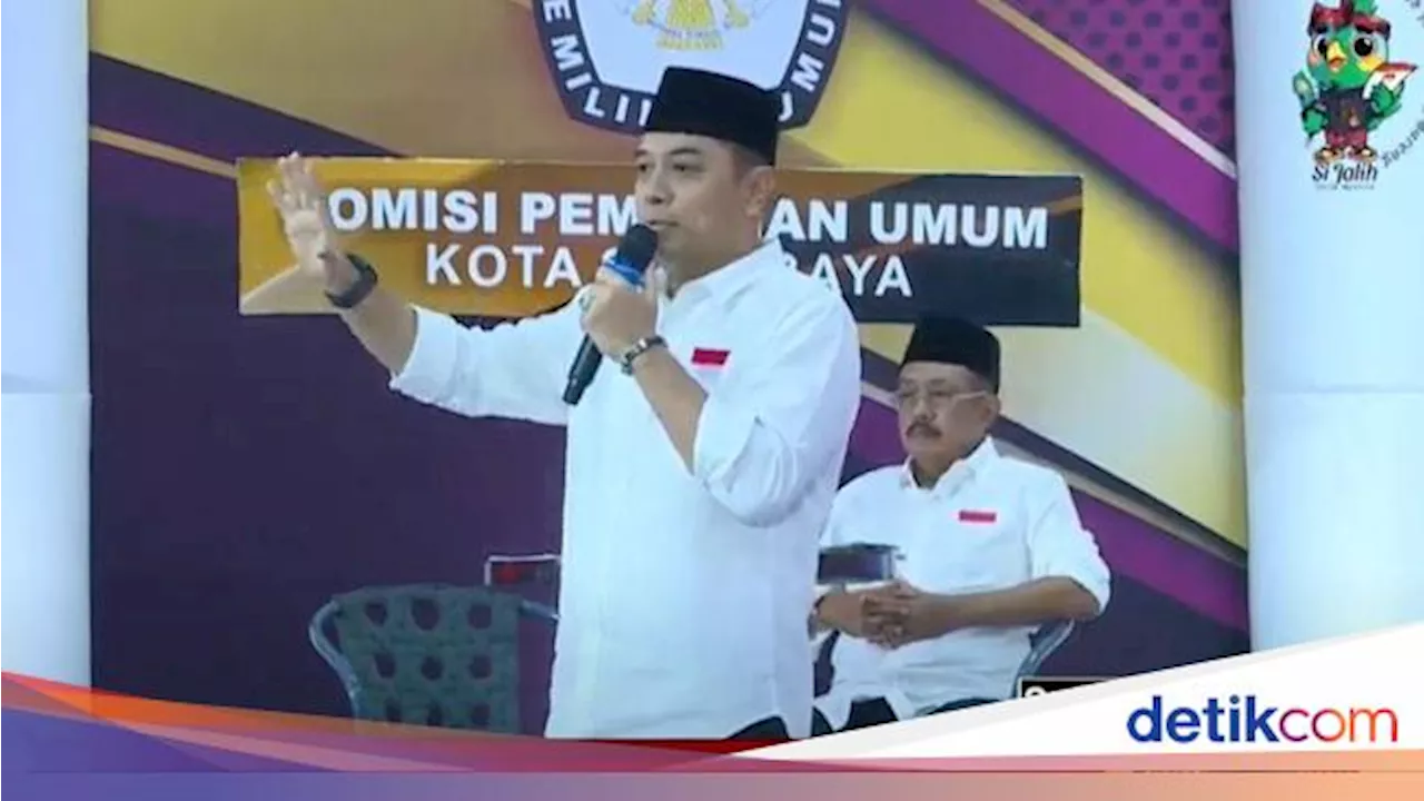 Penjelasan Eri Cahyadi Saat Ditanya Warga Soal Surat Ijo di Debat Pilwali