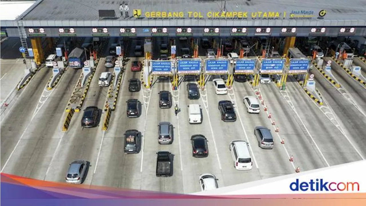 Jelang Libur Nataru, Gerbang Tol Cikampek Utama Arah Jakarta Ditambah