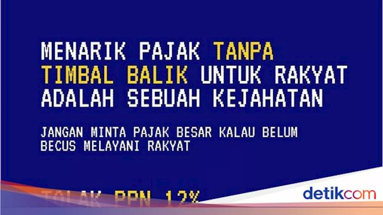 Ramai Tolak PPN Jadi 12% Pakai Latar Garuda Biru, Kemenkeu Buka Suara