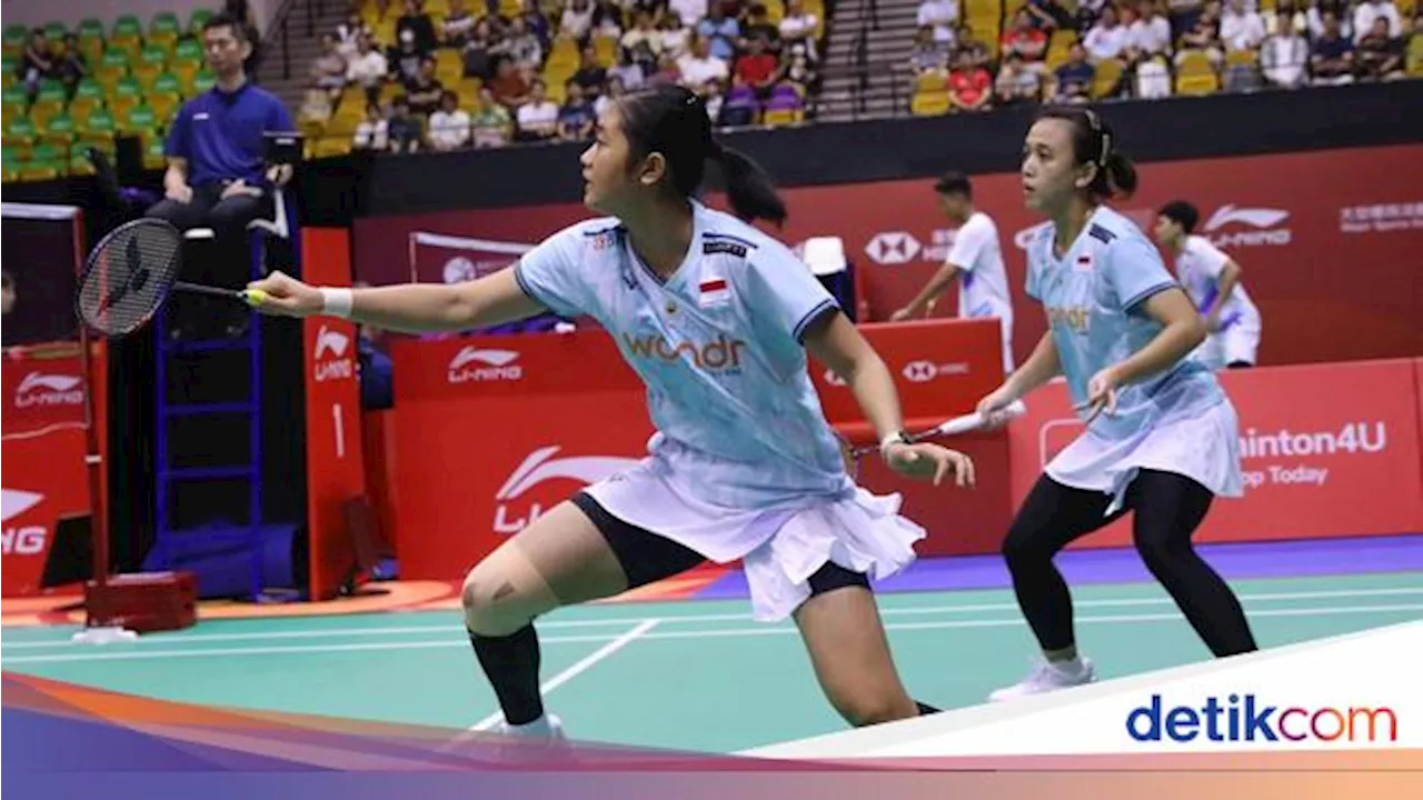 Hasil China Masters 2024: Ana/Tiwi Tembus 8 Besar Usai Duel Alot