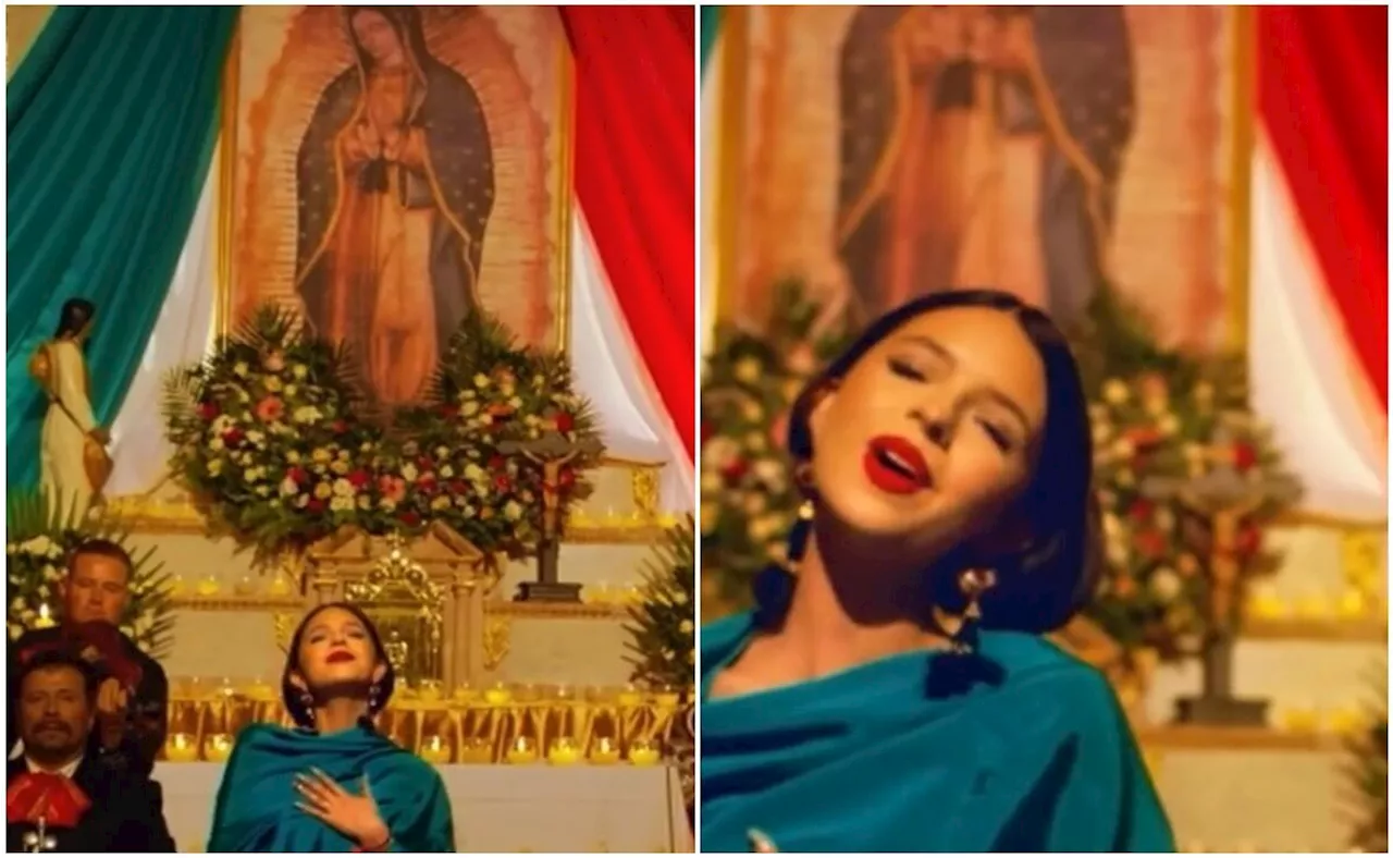 VIDEO: Ángela Aguilar suena para cantarle 'Las Mañanitas' a la Virgen de Guadalupe