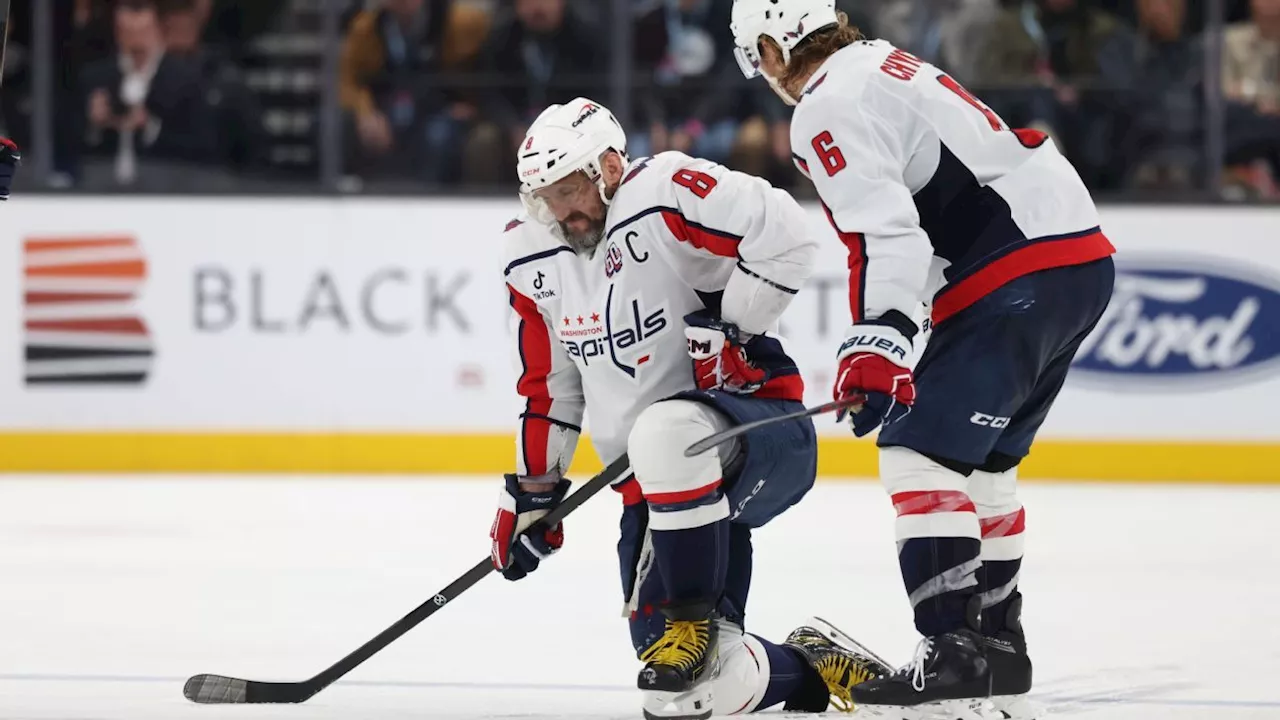 Capitals star Alex Ovechkin out 4-6 weeks with broken fibula