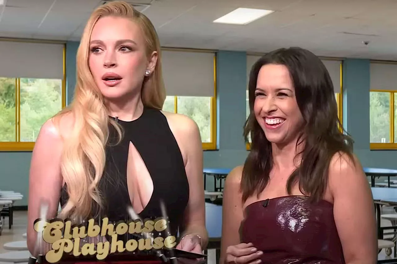 Watch Lindsay Lohan, Lacey Chabert reunite to reprise Mean Girls roles in fetch comedy sketch