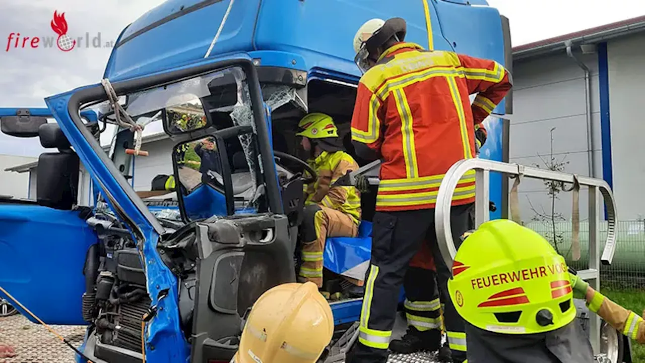 Bayern: Begeisterung für KFV Lehrgangsangebot → Technische Rettung am Lkw – Spezialausbildung für 23 Feuerwehrleute