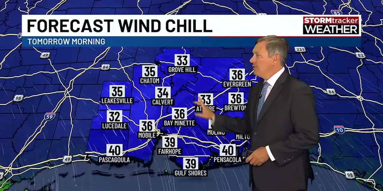 Cooler today with frosty conditions on the way