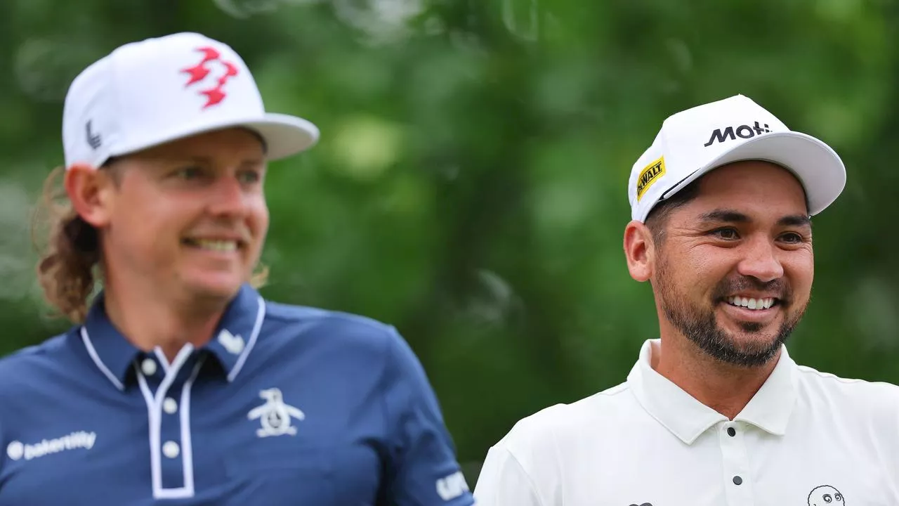 ‘He was one I looked up to’: Smith and Day relive the old days in first round of Aus PGA