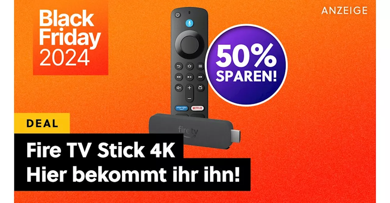 Fire TV Stick 4K: Trotz Verkaufsverbot für Amazon habe ich den Bestseller hier mit 50% Rabatt im Angebot gefunden!