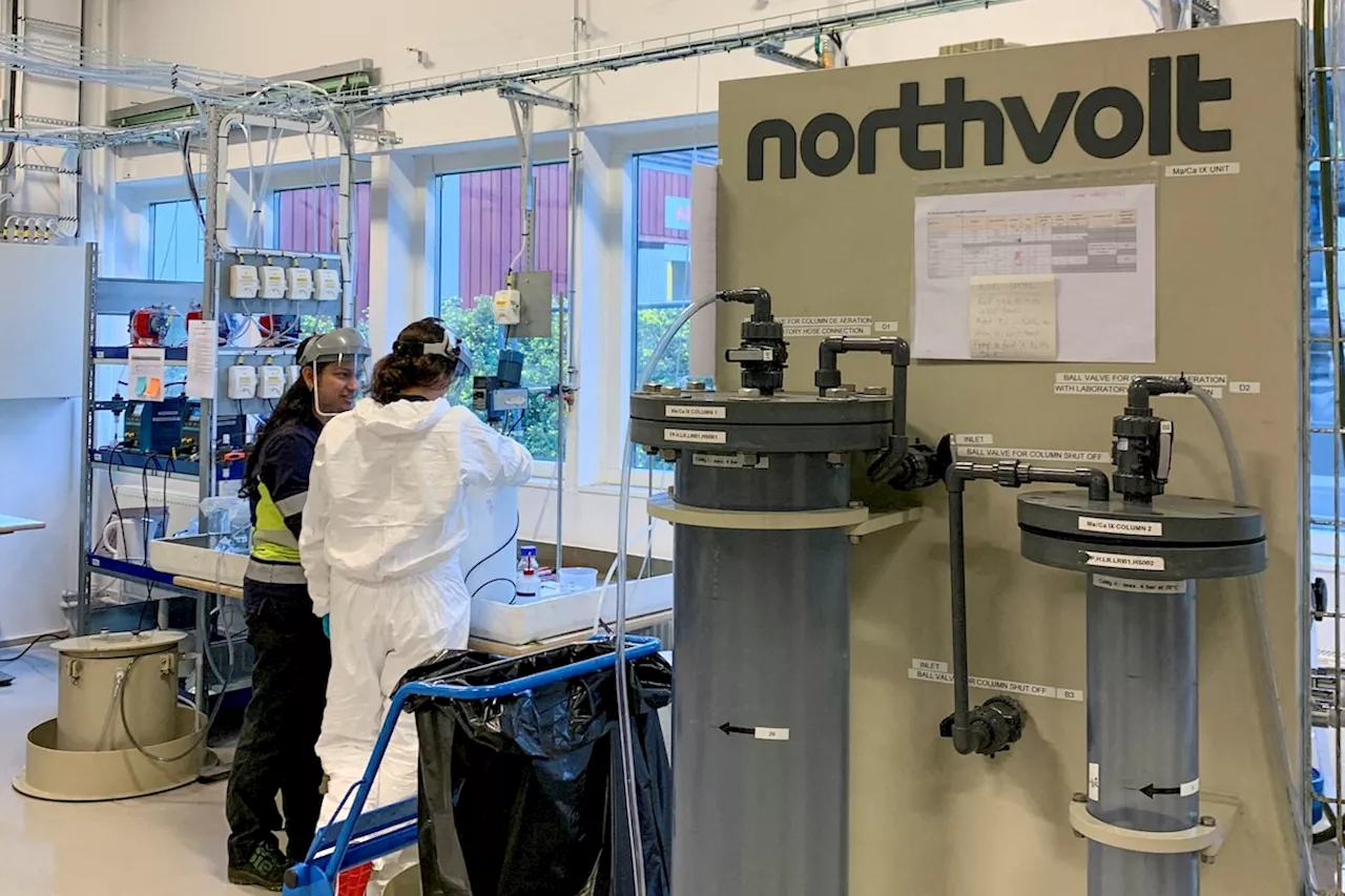 EV battery maker Northvolt files for bankruptcy protection in the U.S.