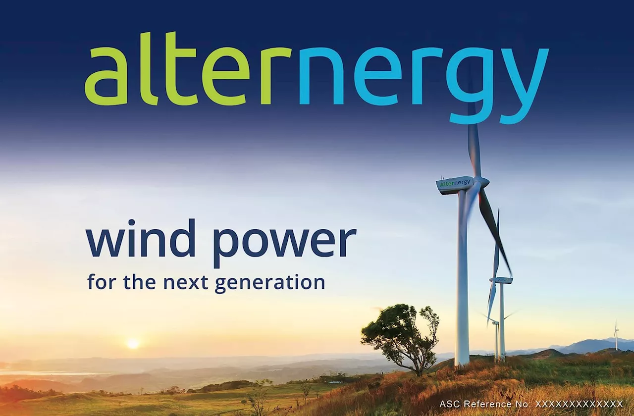 Alternergy's Tanay Wind project secures P1.5-B loan from BPI, Security Bank